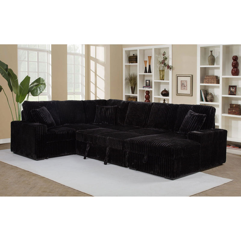 Thurston - Storage Sectional Sofa With Pop Up Bed