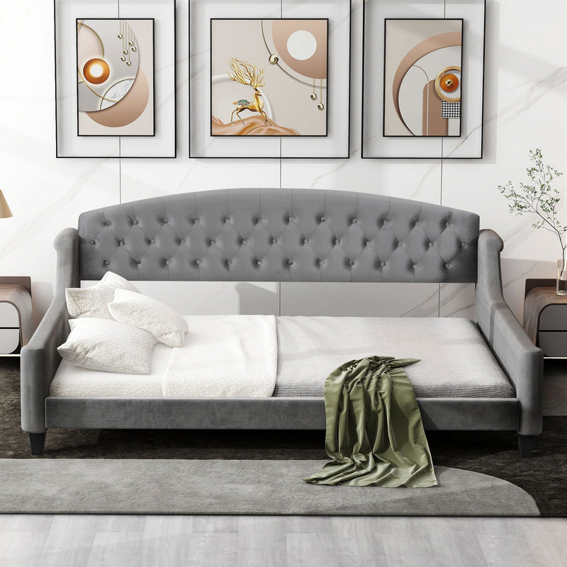 Modern Tufted Button Daybed