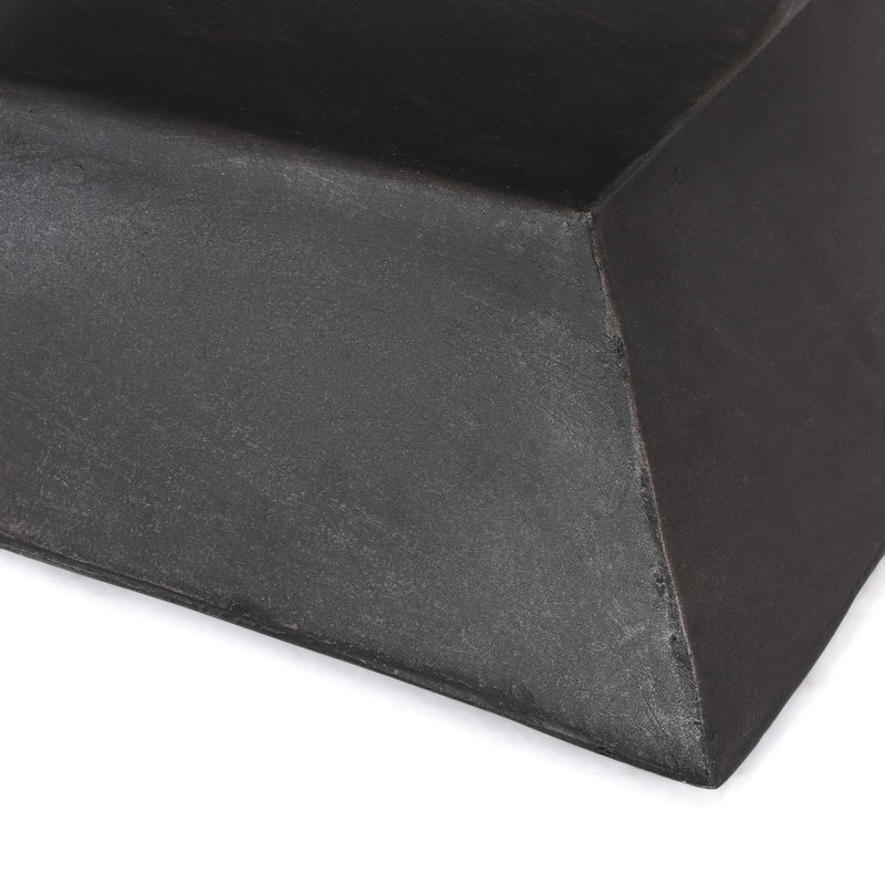 Outdoor Lightweight, Concrete Side Table - Copper