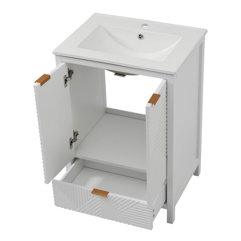 Modern Bathroom Vanity With Sink Combo