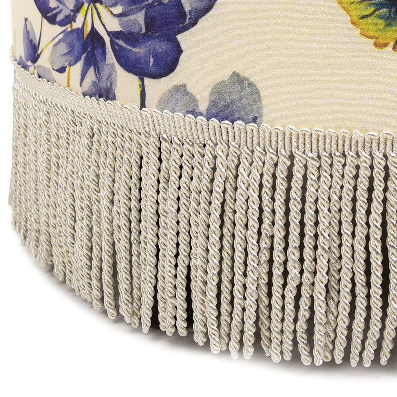 Yolanda - Round Upholstered Accent Ottoman