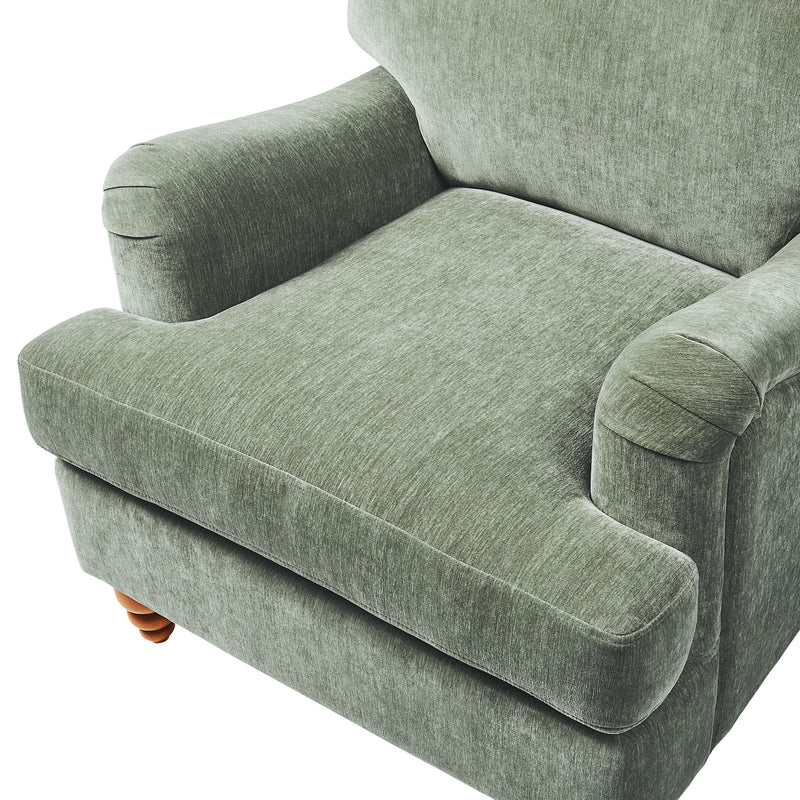 Candor - Arm Chair With English Roll Arms