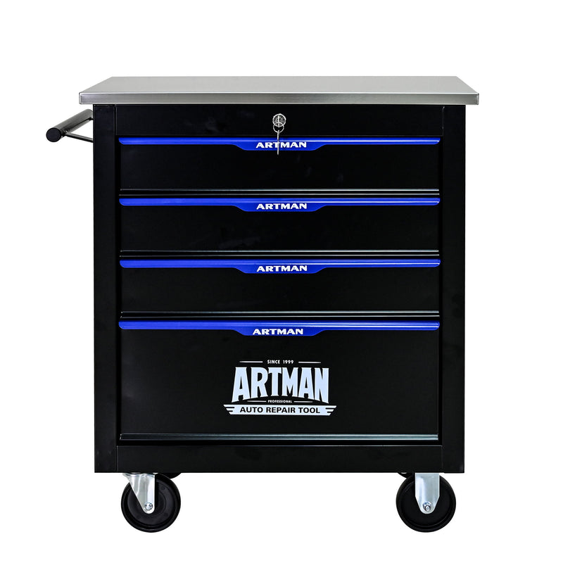 Drawer Multifunctional Tool Cart With Wheels
