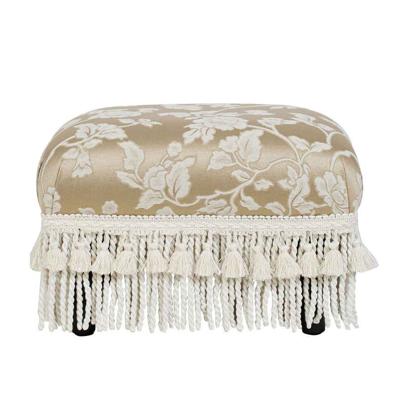 Fiona - Handcrafted Accent Footstool Ottoman