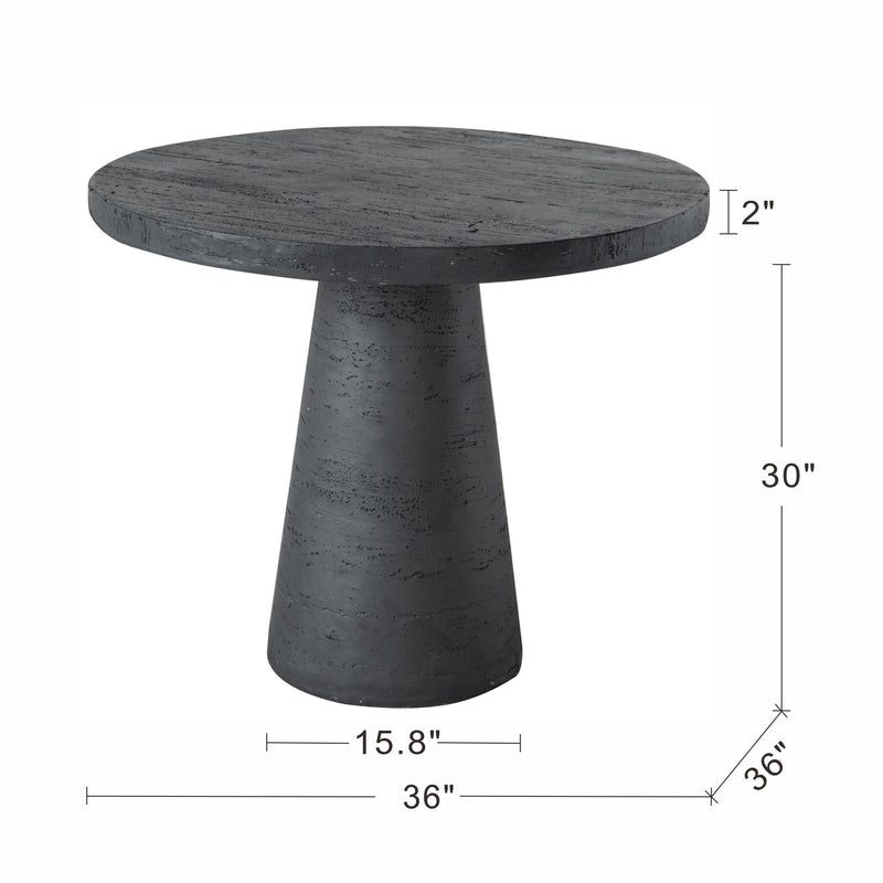 Round Dining Table With Pedestal Base