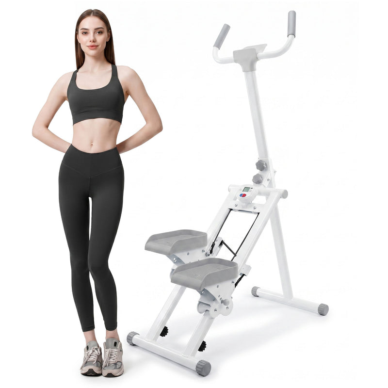 Stair Stepper Machine, Vertical Climber Exercise Equipment With LSD Display