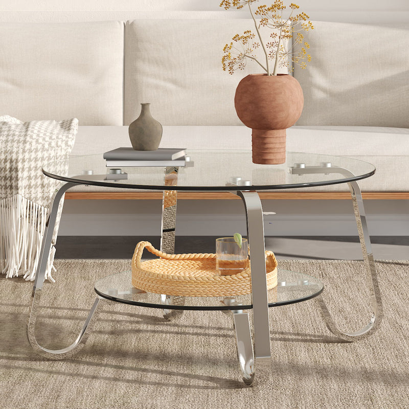 Double Layer Coffee Table
