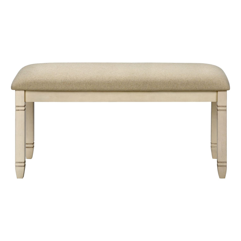 Upholstered Bench With Solid Legs
