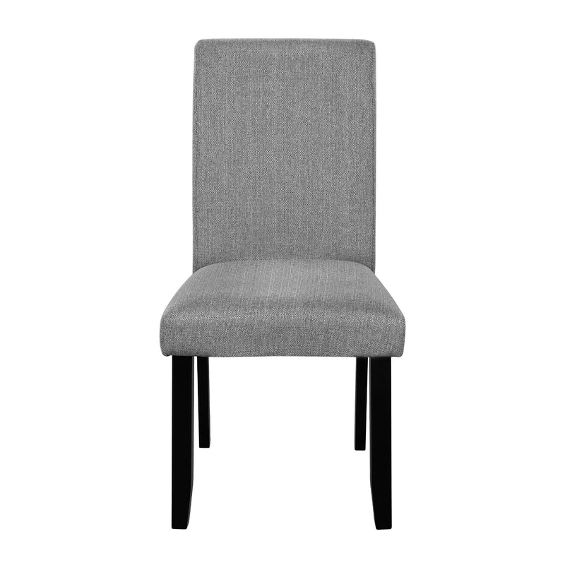 5 Piece Round Dining Table Set, Modern Table And 4 Upholstered Chairs For Dining Room