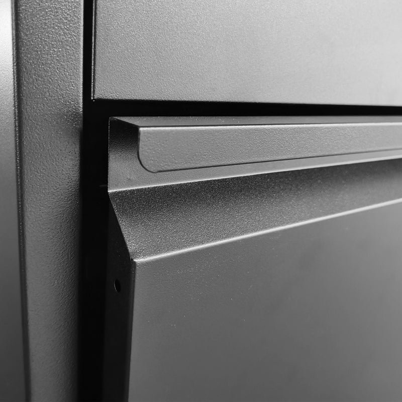 Drawer Metal Locking Vertical File Cabinet With Wheels Heavy Duty Lockable Storage