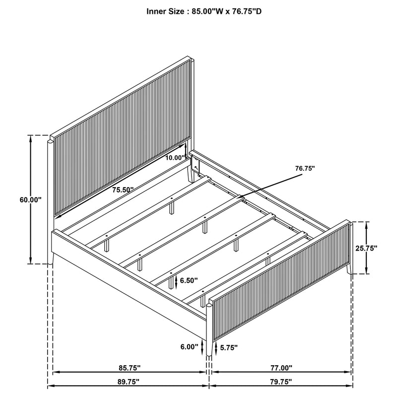 Mason - Panel Bed