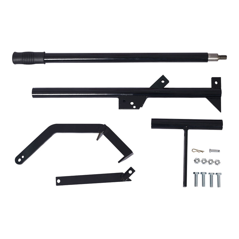 Timberjack Triple Thick Log Lifter Heavy-Duty Log Jack - Black