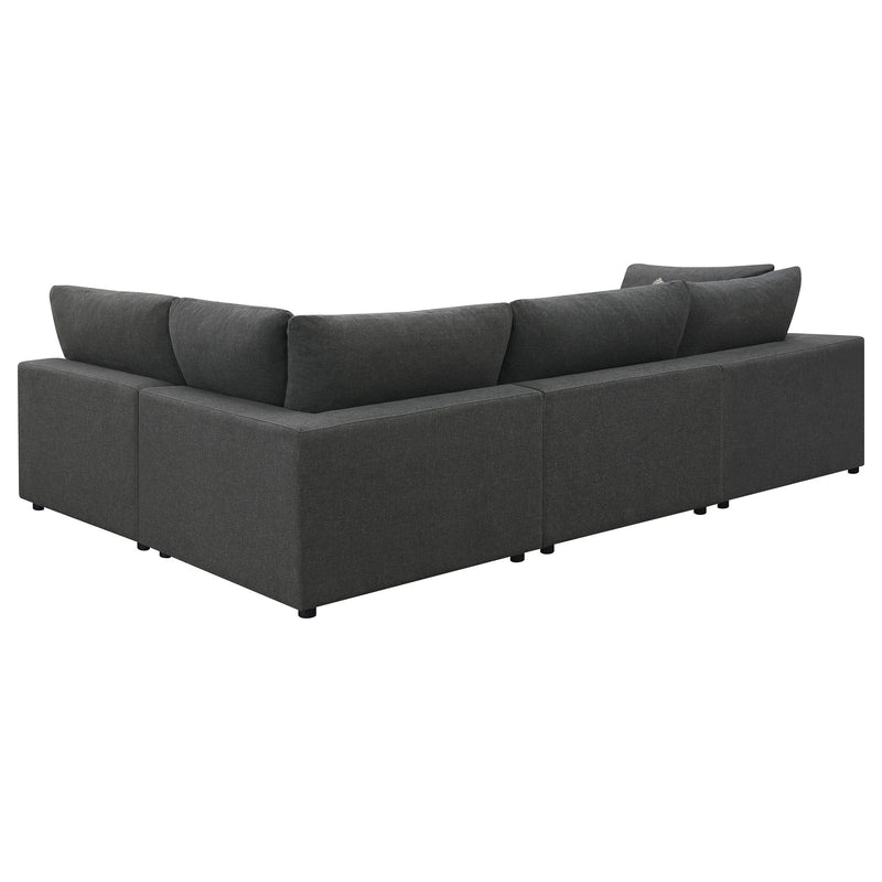 Rhette - Upholstered Sectional With Reversible Cushions