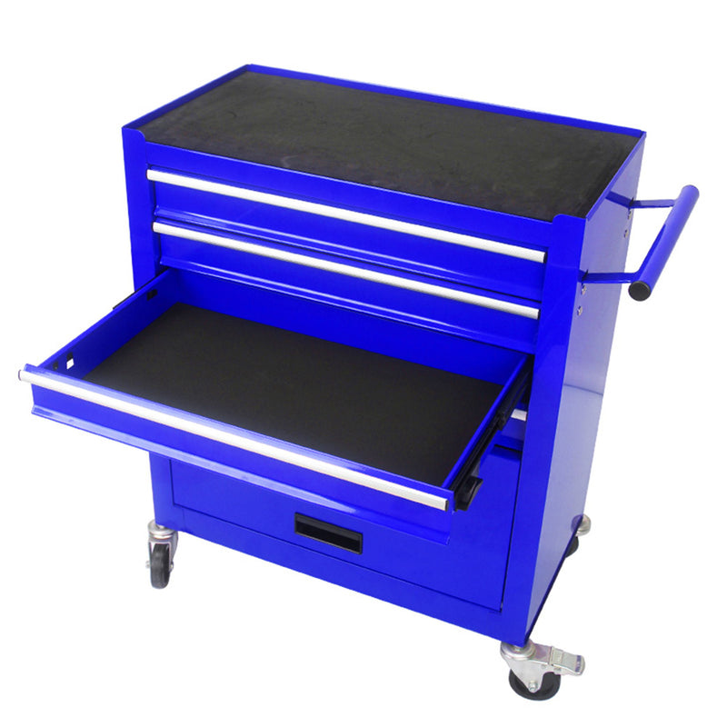 4 Drawers Multifunctional Tool Cart With Wheels