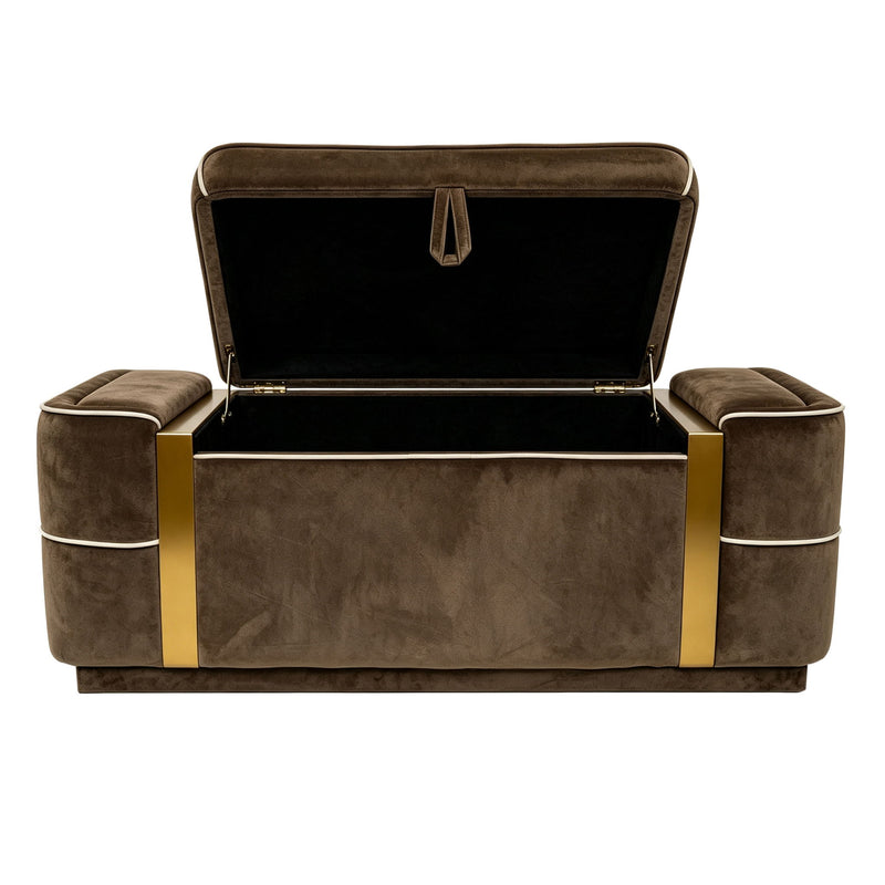 Storage Bench Upholstered Ottoman Bed End Bench With Lift Top Storage