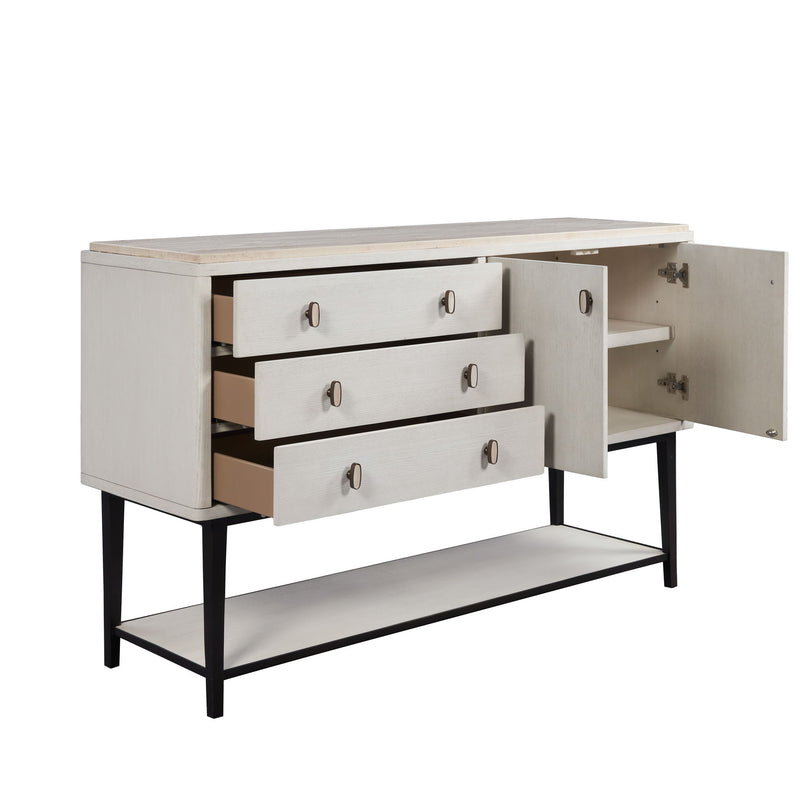 Server With Base - White