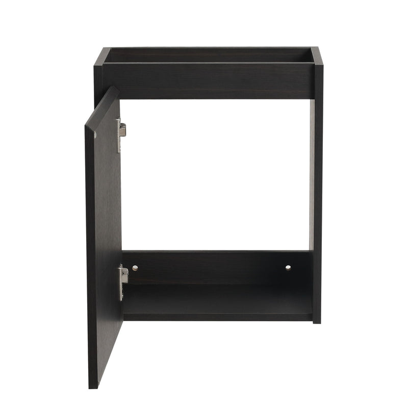 Modern Bathroom Vanity With Ceramic Basin, Wall Mounted Floating Sink Combo, Storage Cabinet