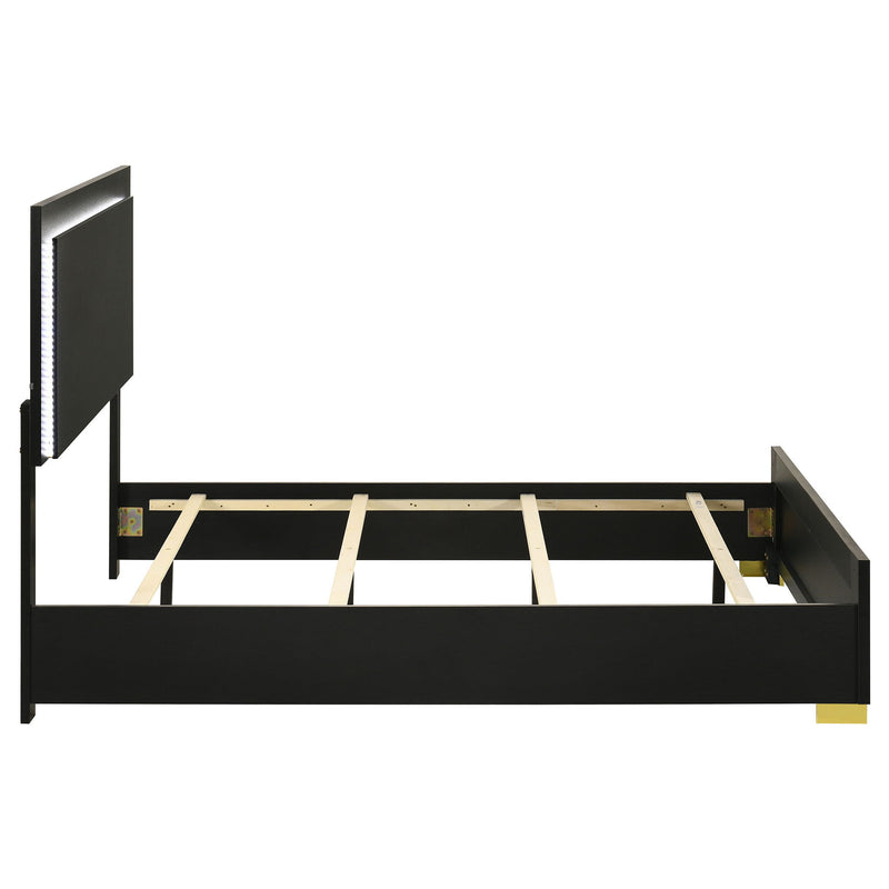 Jeremiah - LED Panel Bed With Touch Controlled Lighting