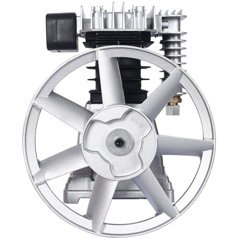 Piston 2Hp Air Compressor Head Pump 115Psi 1.5Kw - Silver
