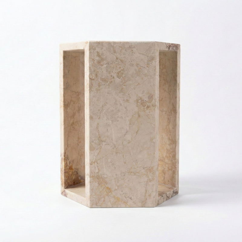 Modern Minimalist Hexagon Side Table