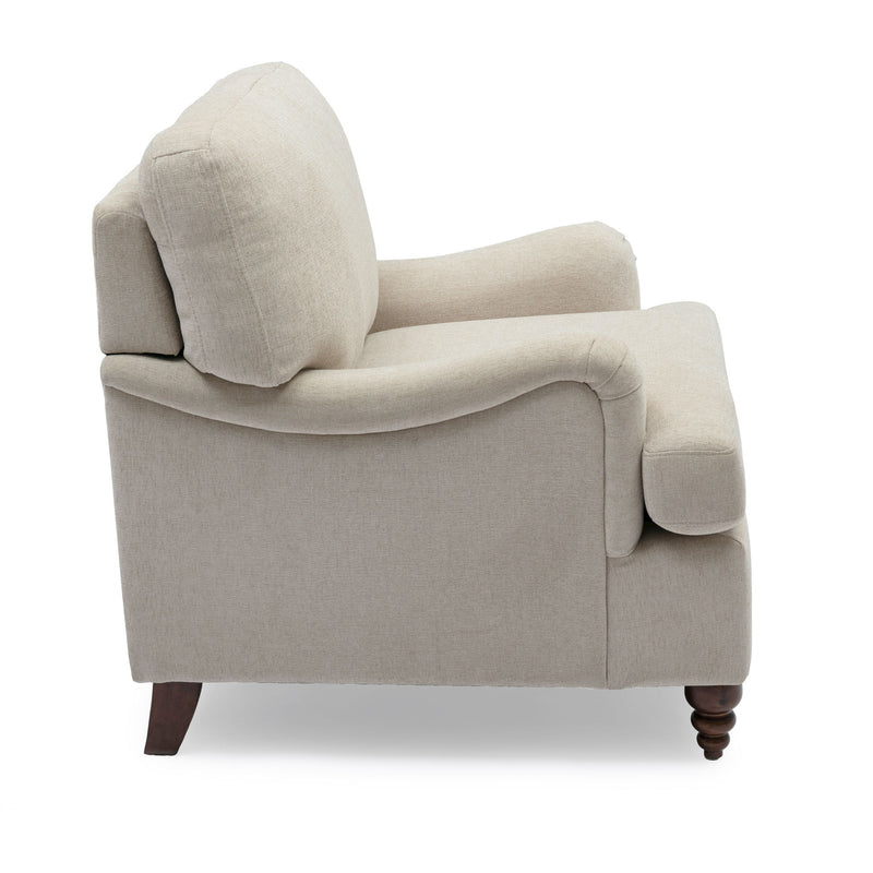 Candor - Arm Chair With English Roll Arms