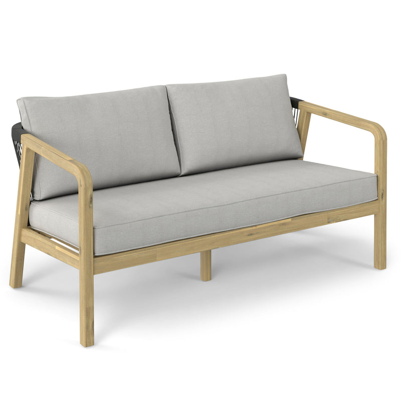 Palmetto - Outdoor Sofa - Silver