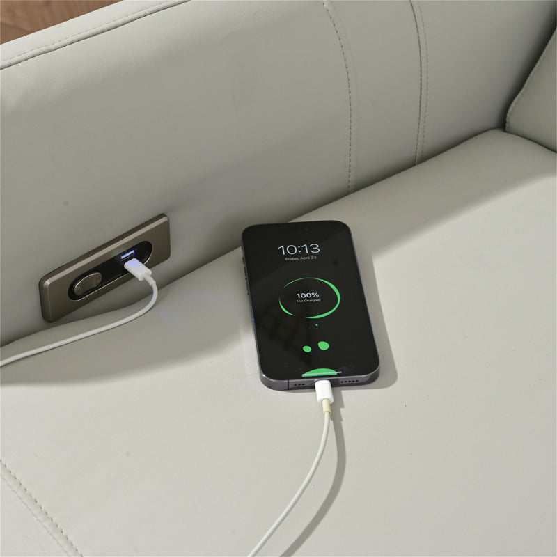 Wall Hugger Power Recliner Chair With USB Port (Type-C)