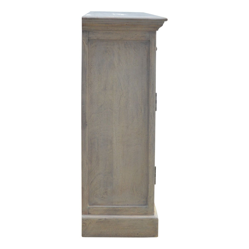 Glazed Sideboard - Natural / White
