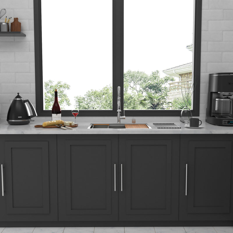 Drop In Kitchen Sink Stainless Steel 16 Gauge