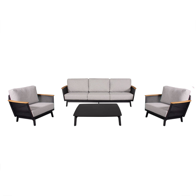 Sofa Set For Outdoor - Black