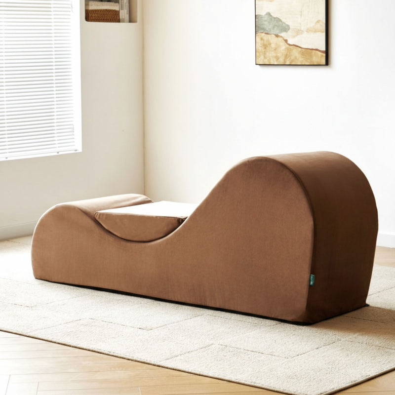 Solace - Chaise Lounge Chair Relaxation, Ergonomic Design With Soft Yet Firm High Density Foam Core