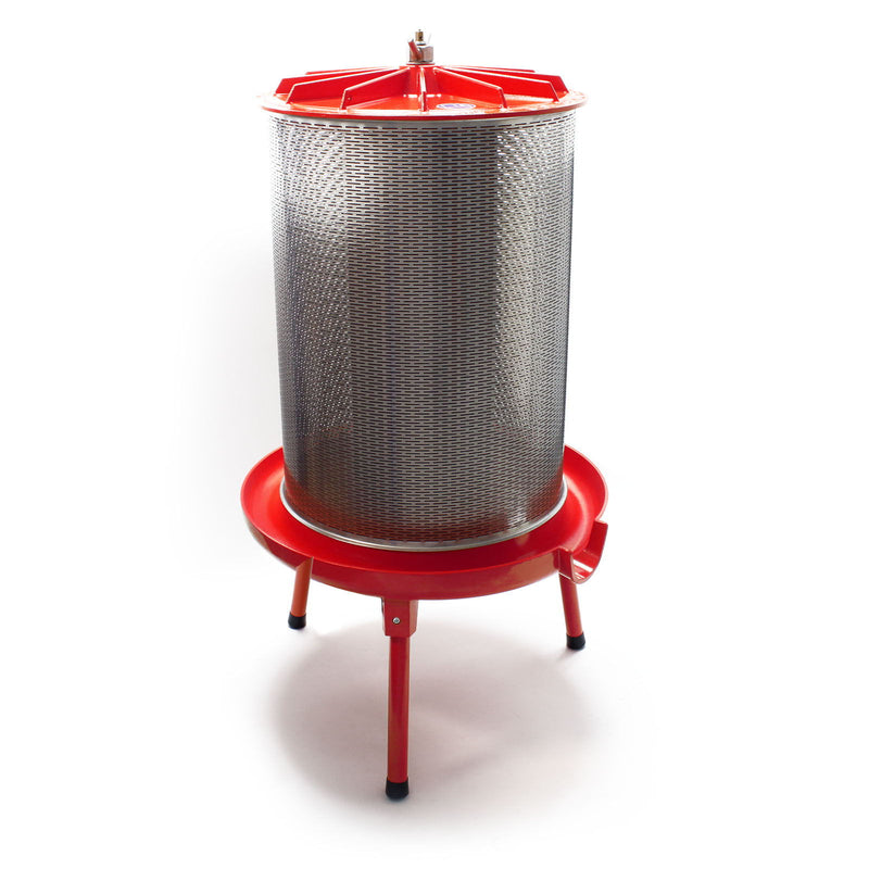 Hydraulic Fruit Wine Press With Apple Crusher, Water-Powered Cider Wine Press - Green