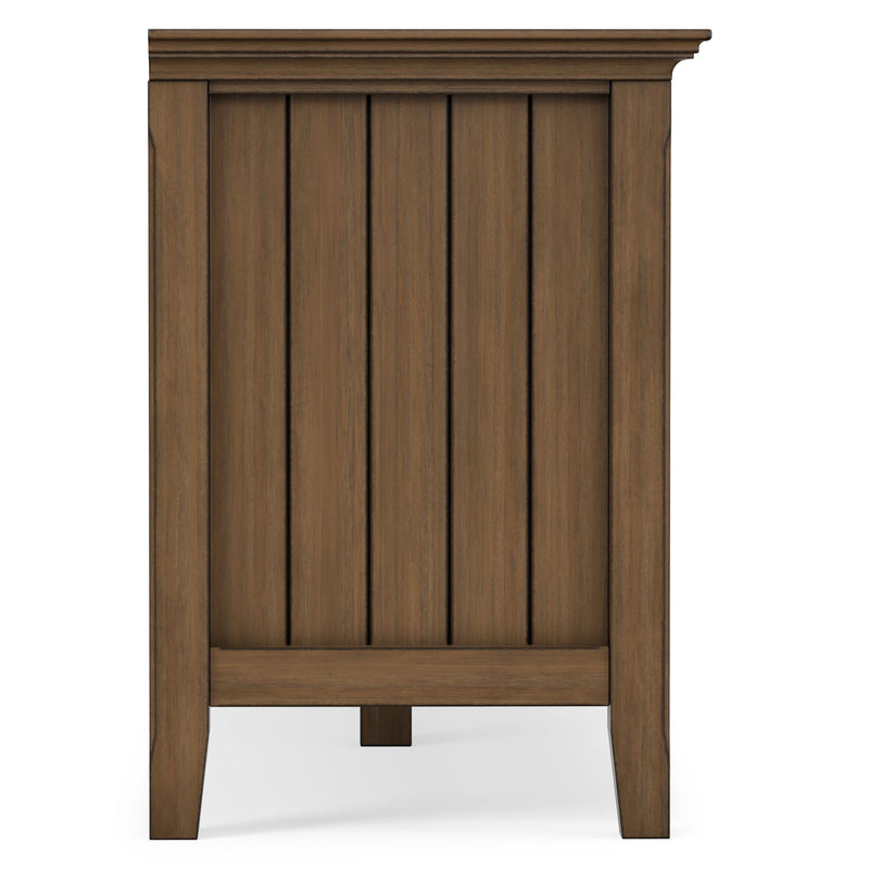 Acadian - TV Media Stand - Rustic Natural Aged Brown