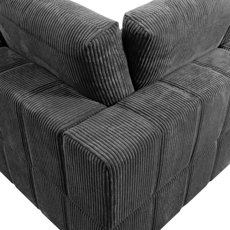 Oversized Modular Loveseat Set