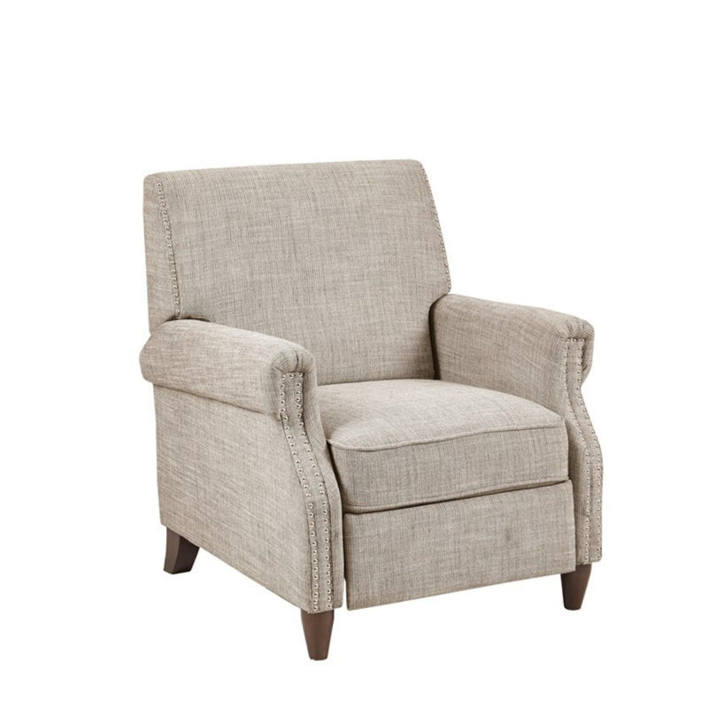 Julian - Push Back Recliner With Reclining Function - Sand