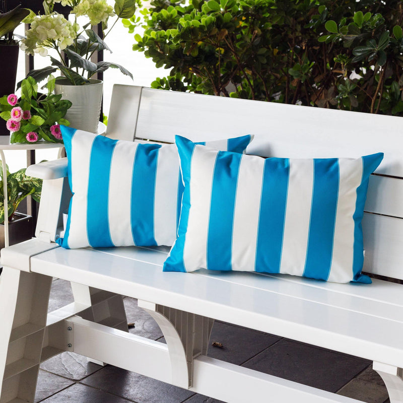 Horizon Stripe Pillow Outdoor & Indoor