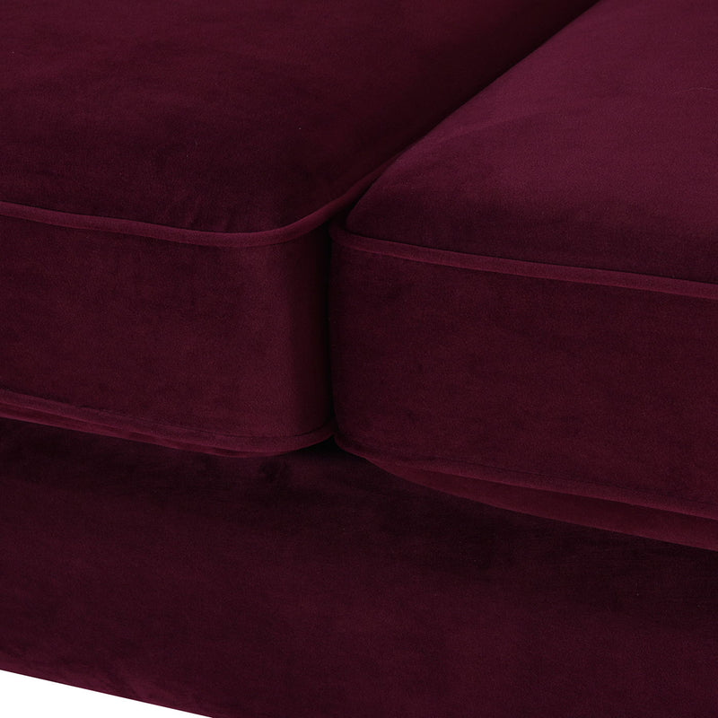 Jack - Modern Tuxedo Tufted Sofa