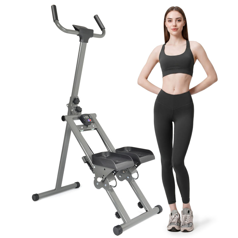 Stair Stepper Machine, Vertical Climber Exercise Equipment With LSD Display