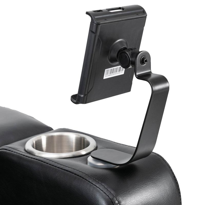 Power Recliner & Storage Arms, Cupholders, Swivel Tray Table And Cell Phone Stand