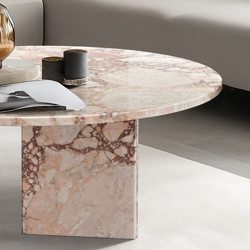 Luxury Coffee Table With Unique Veining, Unique Stone Design
