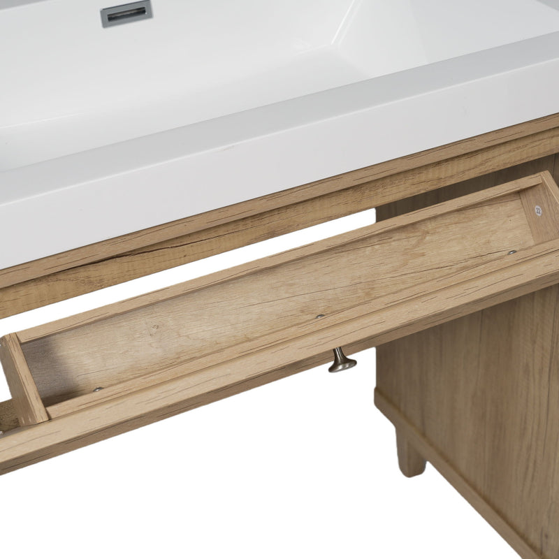 Bathroom Vanity With Sink, Spacious Storage Cabinet