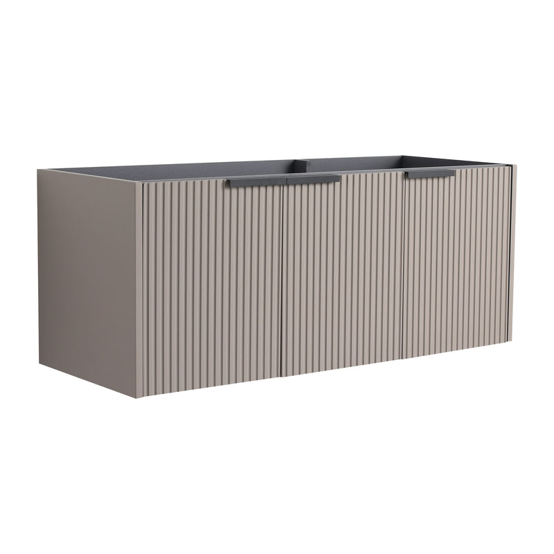 Contemporary Wall Mounted Bathroom Vanity With Soft Close Doors