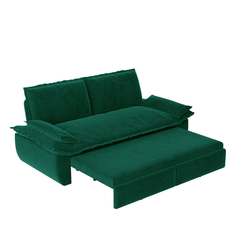 Queen Pull Out Bed, 3 In 1 Convertible Sleeper Sofa