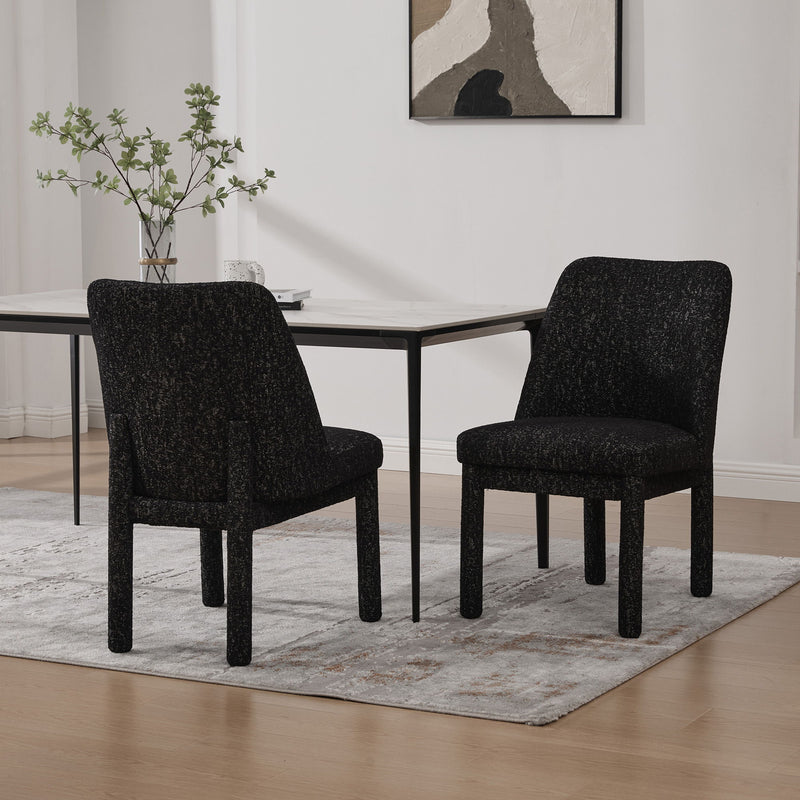 Wide Minimalist Dining Chair