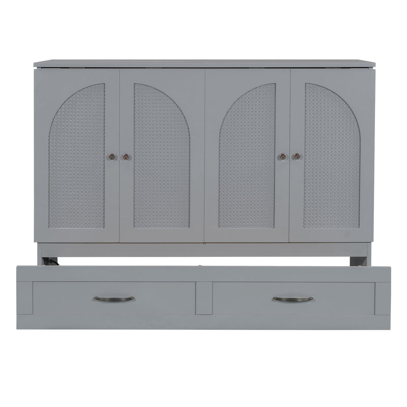 Murphy Bed With Large Drawers