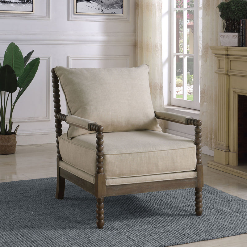 Removable Back Accent Chair