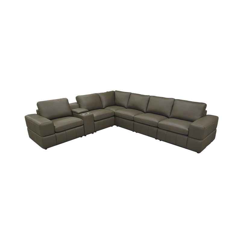Modular Sectional With Large Square Arms