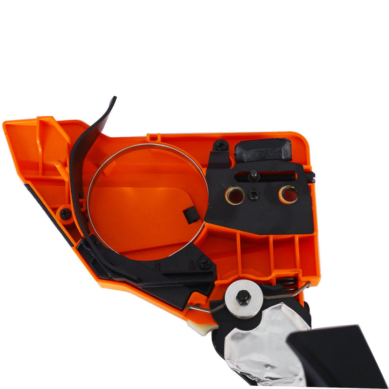 58Cc Gasoline Chainsaw 20" Bar For Wood Cutting With Oregon Chain And Bar - Orange