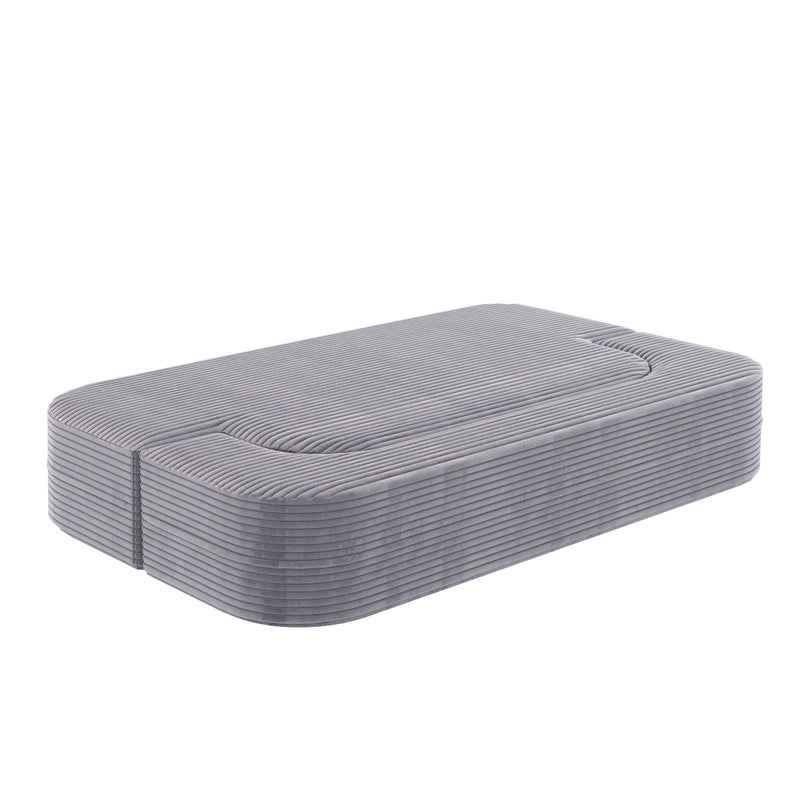 Convertible Floor Sofa Bed With Multi Functional Blanket