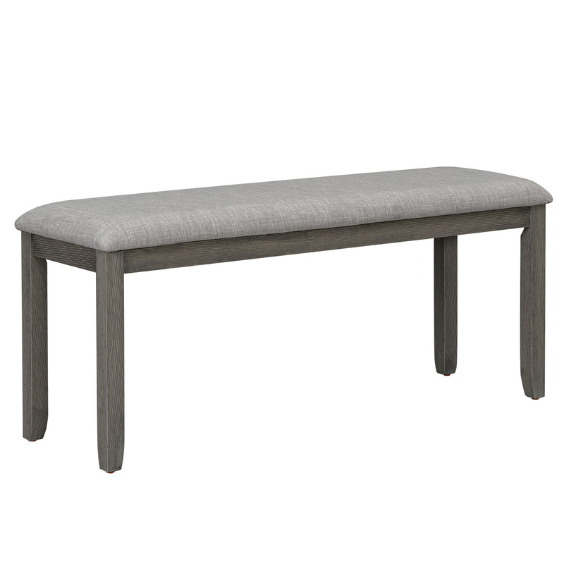 6 Piece Dining Table Set With Ergonomic Seating